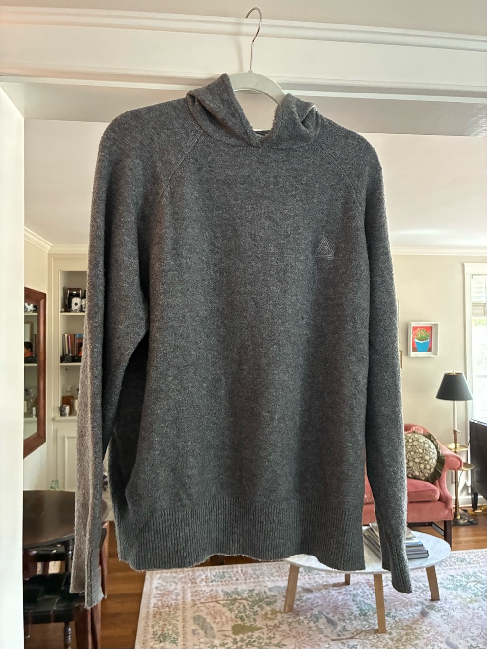Women’s Gray Hooded Sweater